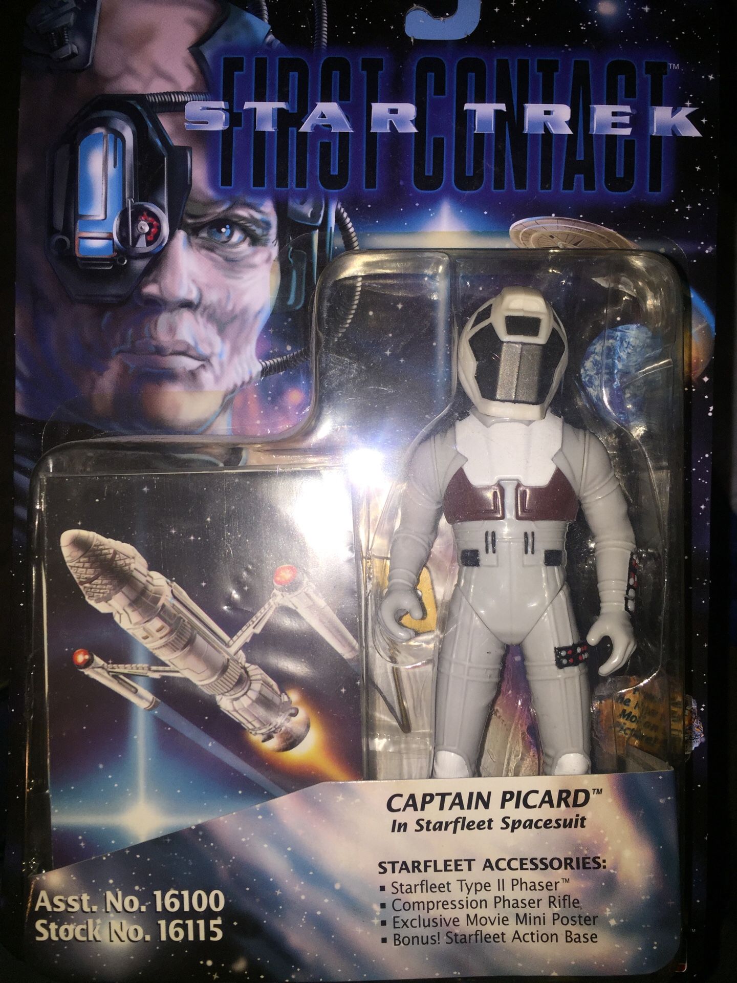 Captain Picard Star Trek First Contact action figure