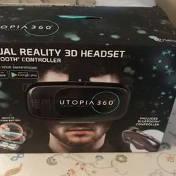 VIRTUAL REALITY ED HEADSET + BLUETOOTH CONTROLLER