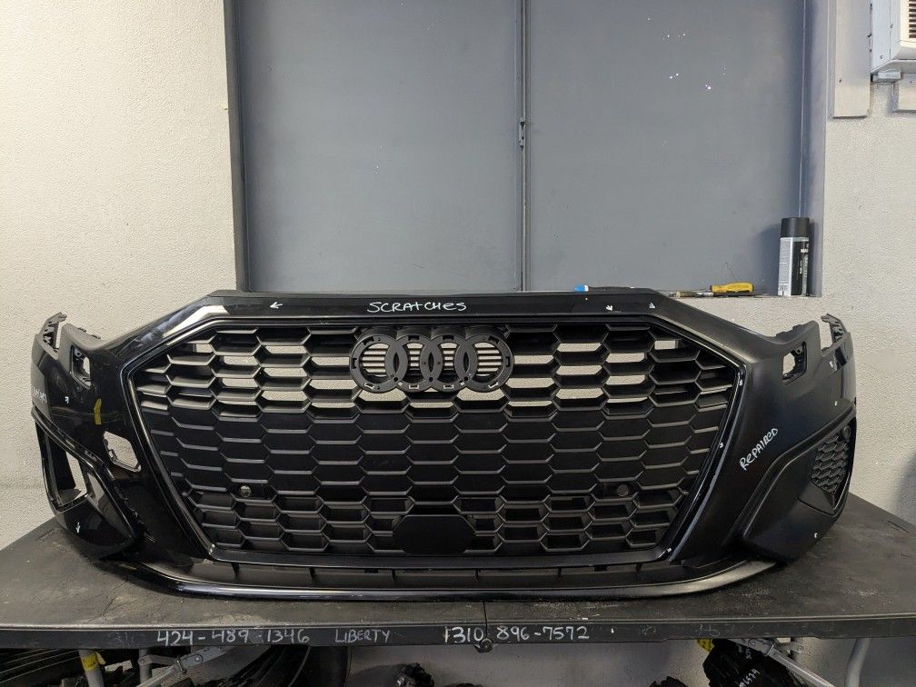 2022-2023-2024 AUDI A3/S3 FRONT BUMPER OEM USED
