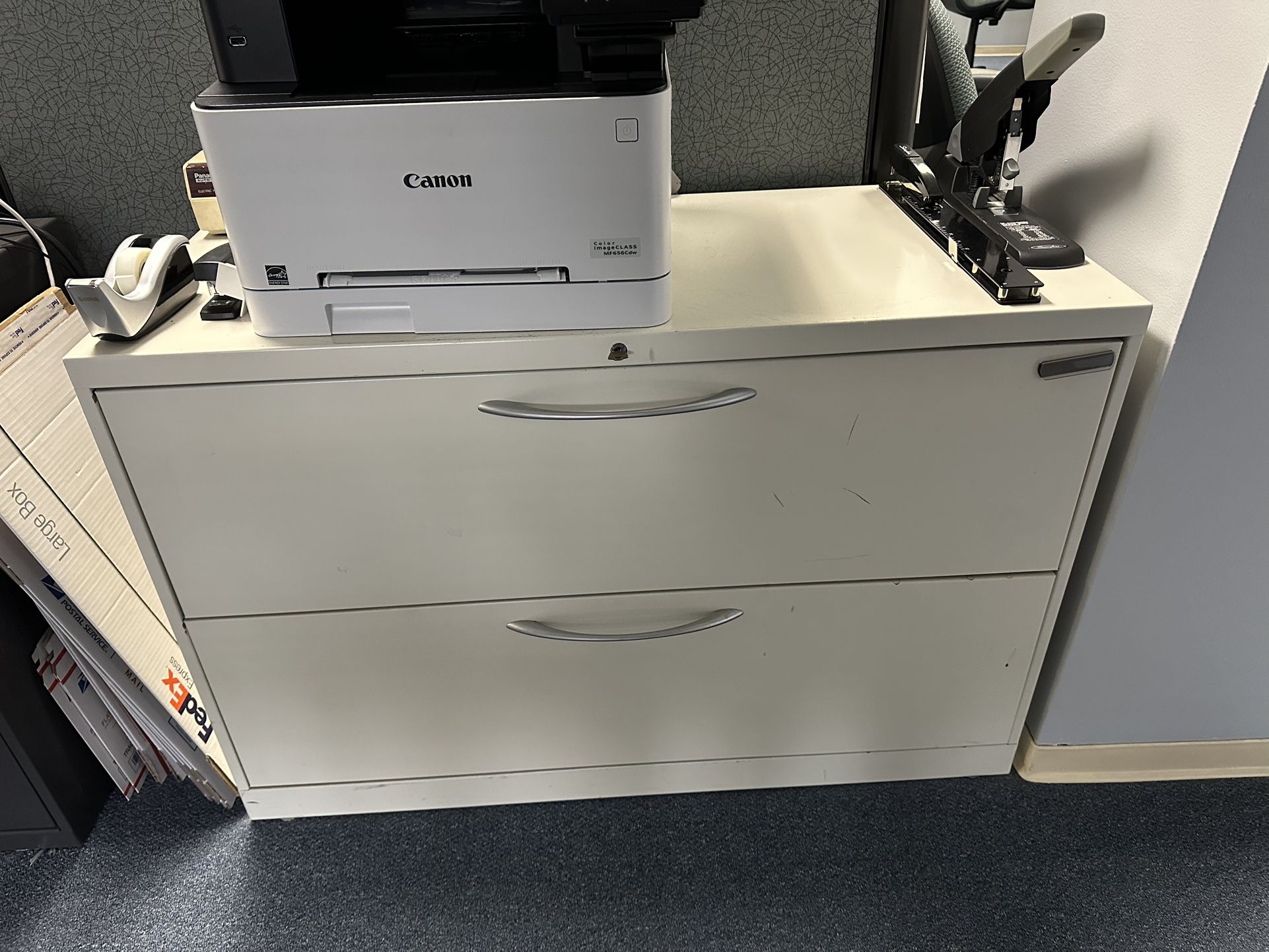 2 Drawer File Cabinet With Key 
