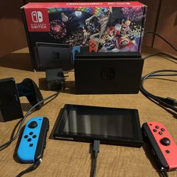 Nintendo Switch Set With 2 Extra Joy Cons 