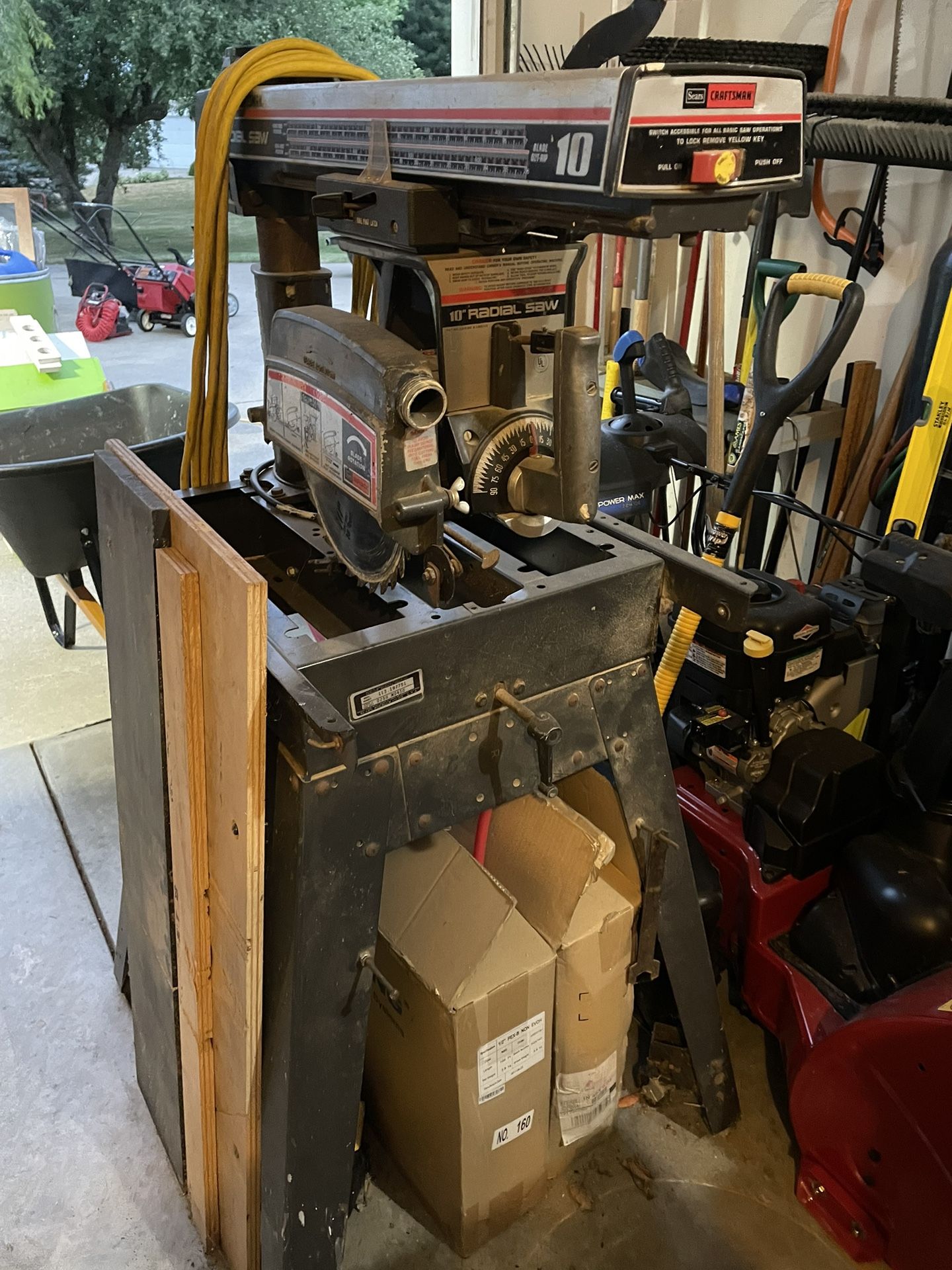 Craftsman 10 Inch Radial Arm Saw