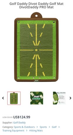 Golf daddy swing pad trainer.