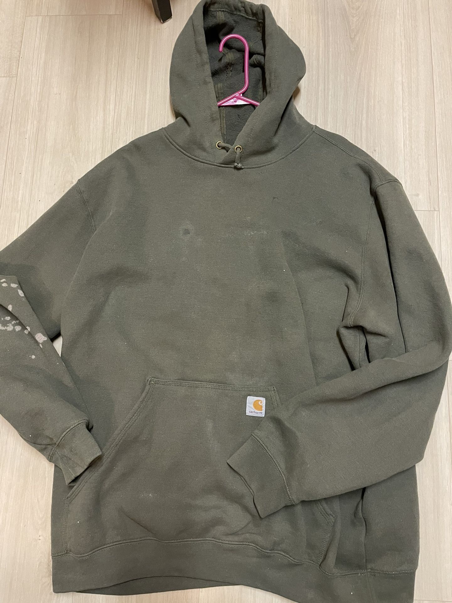 Men’s Carhaart Hoodie 2xl Overall Ok Condition