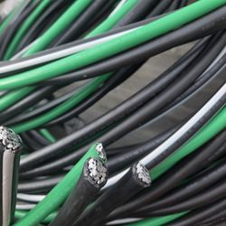 130 Ft Of 4 Ott Aluminum Power Wire For 200 Amp Service