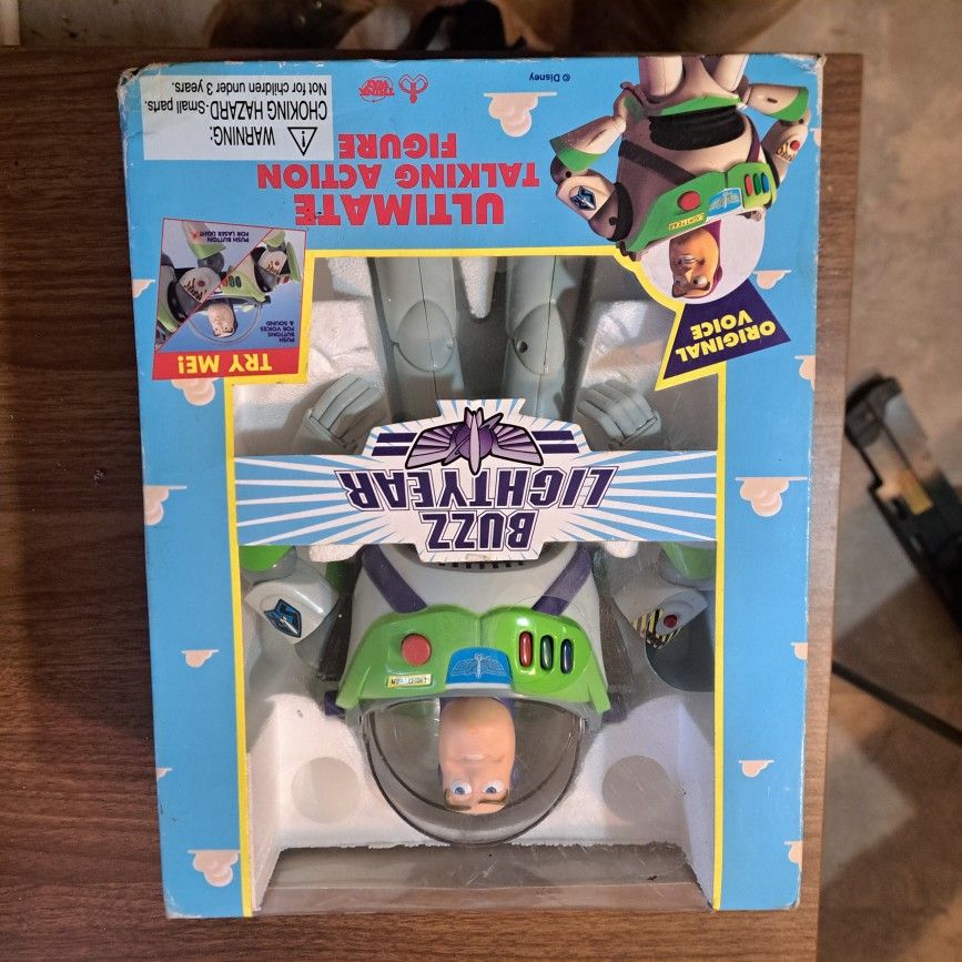 Unopened Buzz Lightyear Action Figure First Edition/ First Production,New Products : American Fashion Style Bags On Sale