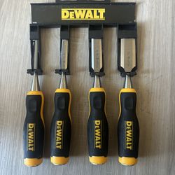 DEWALT 4-Piece Wood Chisel Set 