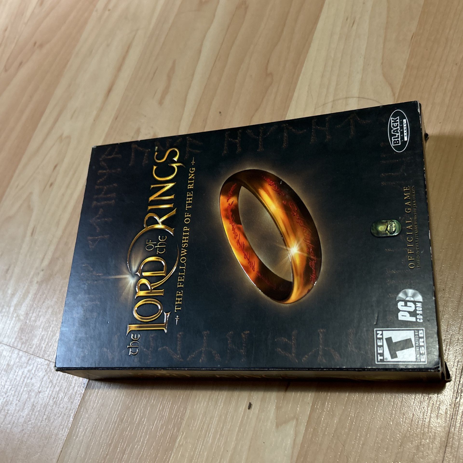 Lord Of The Rings PC Game 2002