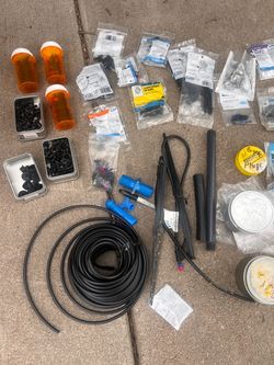 Drip Irrigation Parts and Fittings Lot