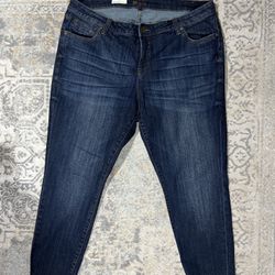 Kut from the Kloth Boyfriend Jeans Womens Size 16 Blue  