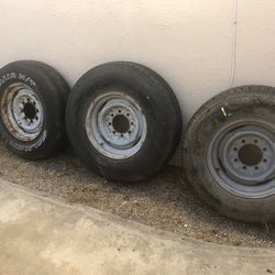 ford 8 lug 16” wheels n tires