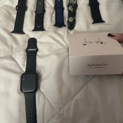 Apple Watch Amd Air Pod Pro 