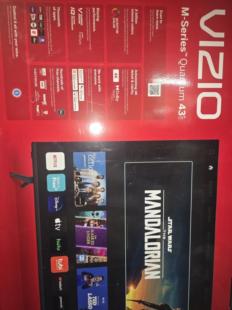 4k QLED 43 Inch TV