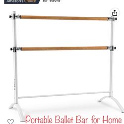 Portable ballet bar 