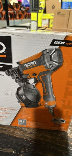 Ridgid 1-3/4 roofing coil nailer only asking $180 (financing available)
