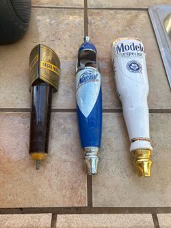 Collectible beer tap handles