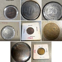 Germany 8 Coin Lot - OBO