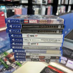 Lot Of 11 PS4 games