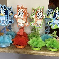 Bluey Centerpieces