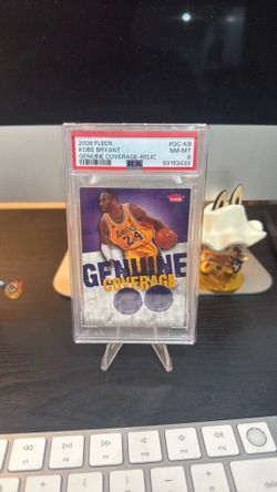 2008 Fleer Kobe Bryant Genuine Coverage  Relic