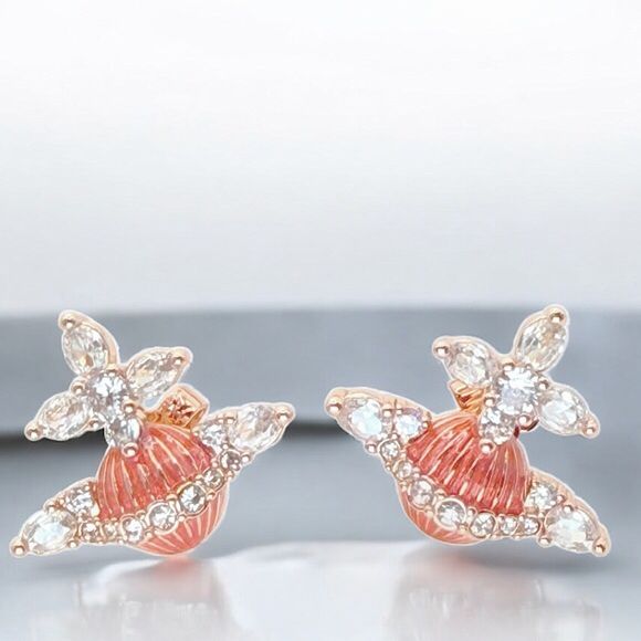Vivienne Westwood ROSE GOLD MIREILLE EARRINGS