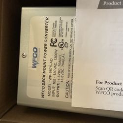 WFCO Converter (RV/ Travel Trailers)
