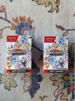 Prismatic evolutions booster bundle