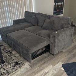 Grey Small couch 