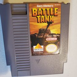 Garry Kitchen's Battle Tank Nintendo Entertainment System NES  video game