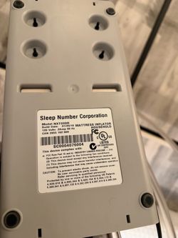 Sleep Number Dual-Chamber King Mattress System – Excellent Condition / Fully Functional