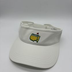 The Masters Augusta National White Visor Hat by American Needle
