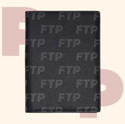 FTP Logo Repete Passport Holder