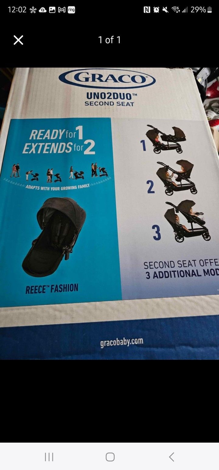 Uno 2 Duo Second Seat