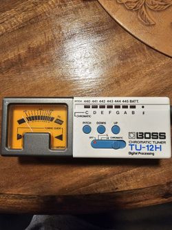 Boss Tu-12h Chromatic Tuner 