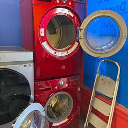 LG Set Washer And Dryer Electric 