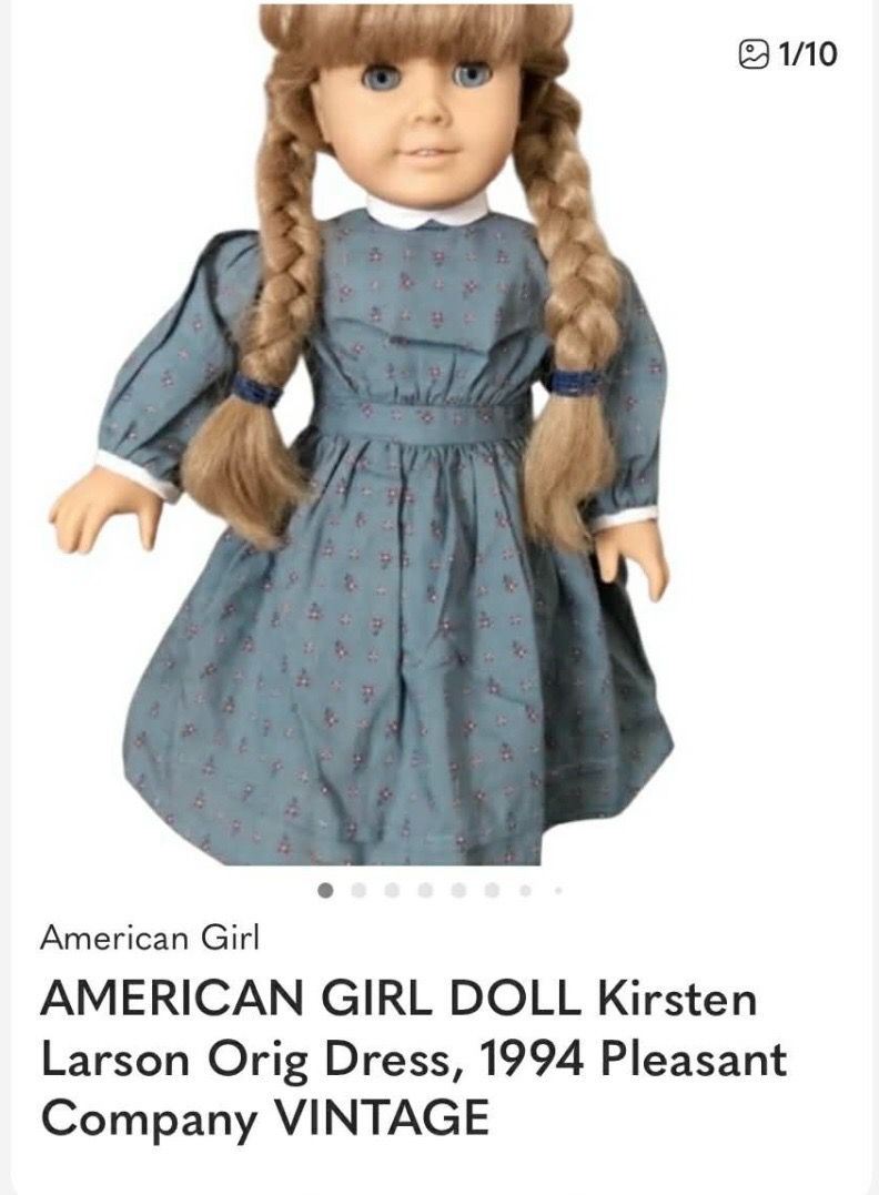 🔥 🔥 Vintage American Girl Doll Bundle – Samantha & Kirsten (1994/95) – Rare Collector Lot!