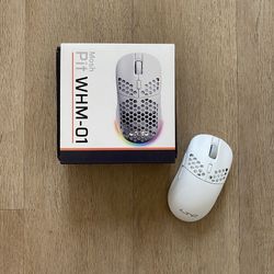 LTC Mosh Pit RGB Wireless White/Silver Gaming Mouse