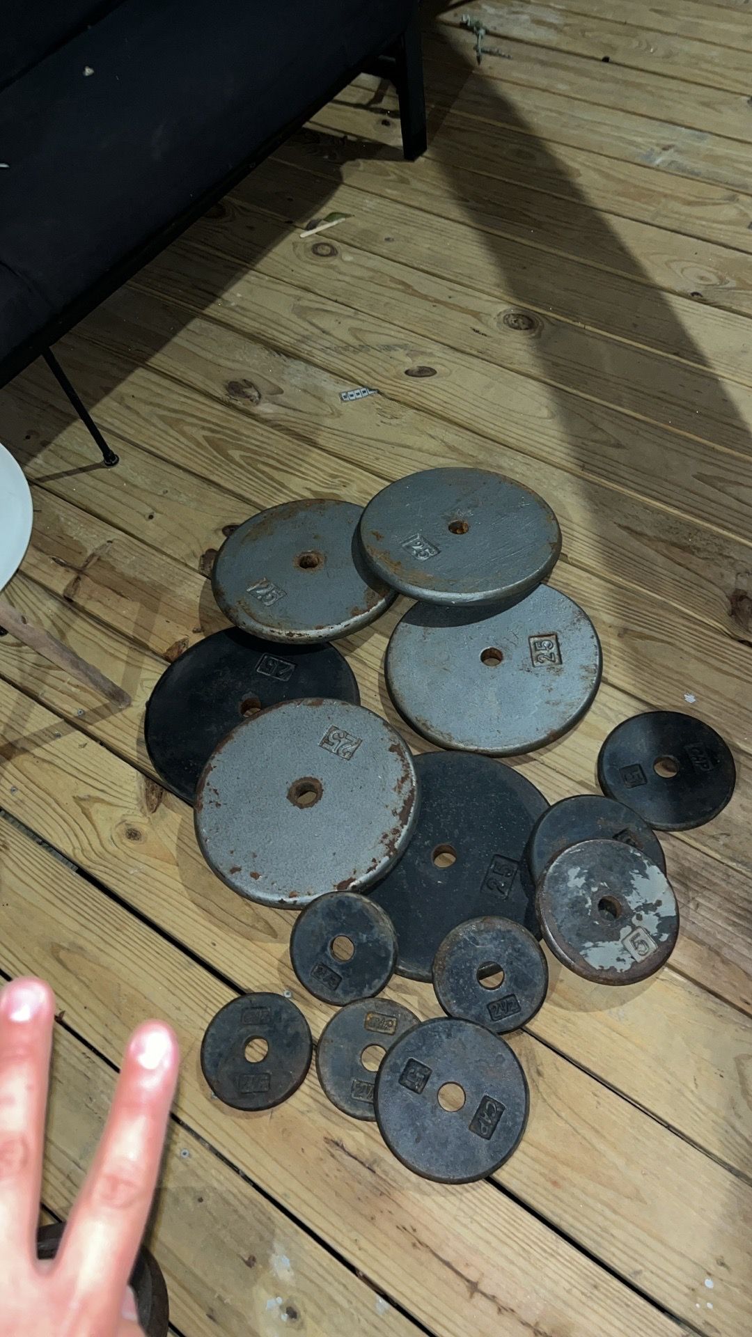 Barbell plate