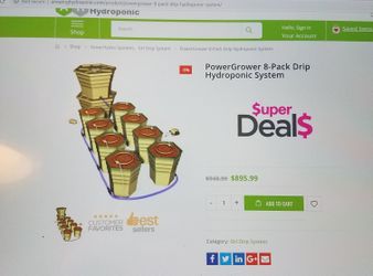 Brand new hydroponic system