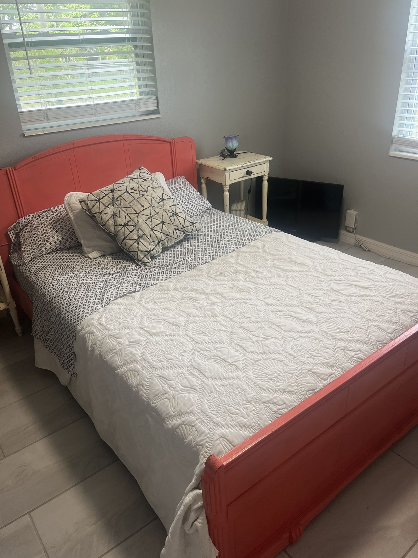 Wood Full Size Bed Frame Only