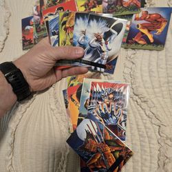 Marvel And Sports Cards