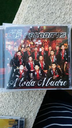 Banda los Recoditos autographed CD A Toda Madre