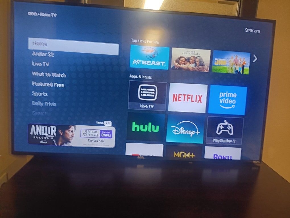 48" Onn/Roku TV