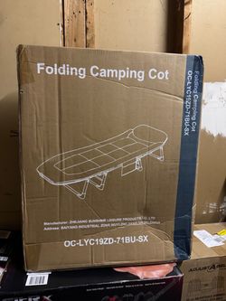 Cama de camping new in box