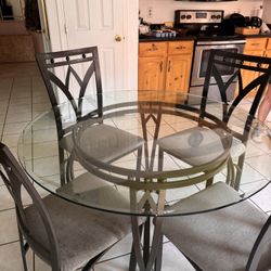 Glass Too Kitchen Table