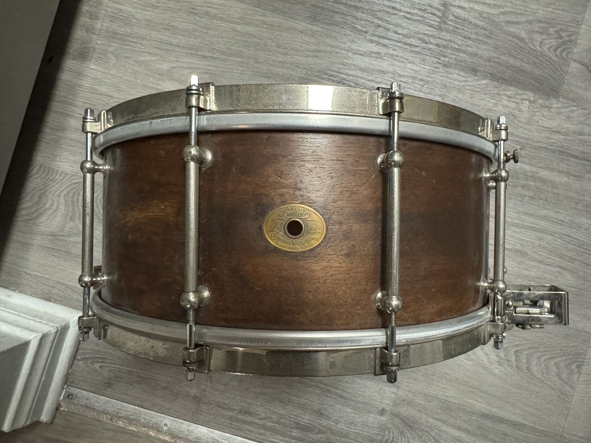 1920s Super Ludwig 6.5x15 Snare Drum