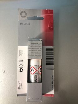 Mercedes Benz touch up kit 9149 Polarweil