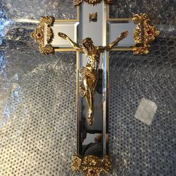 Franklin mint jewel of the Nile crucifix