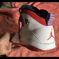 Jordan 10 Retro Chicago Flag