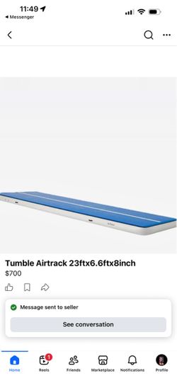 23 ft air track